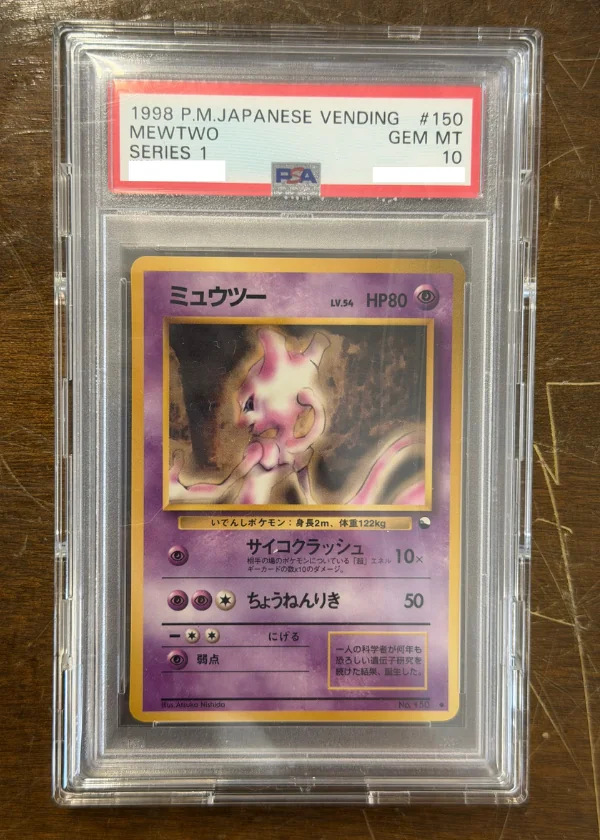 PSA 10 graded Japanese Pokémon card
