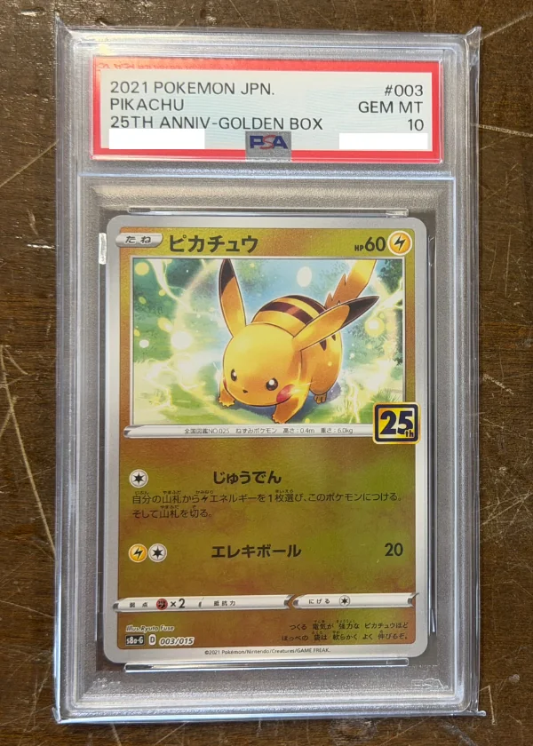 PSA 10 graded Japanese Pokémon card